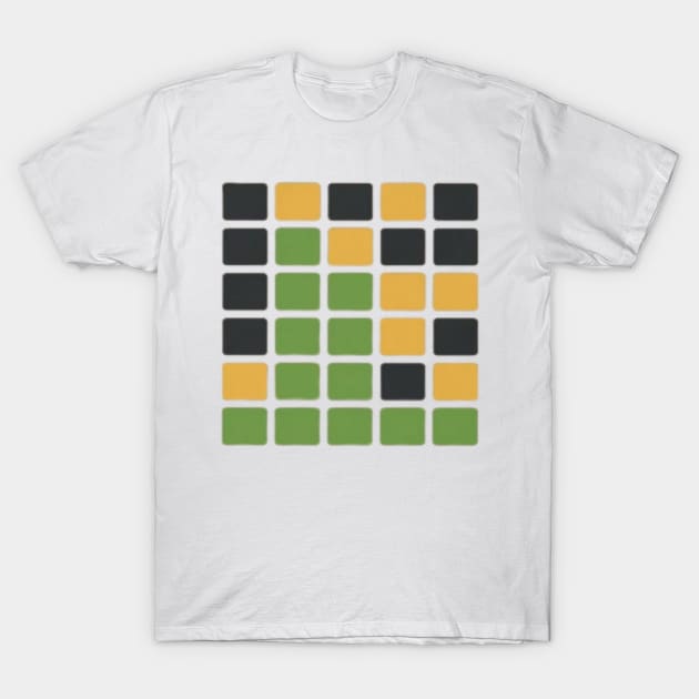 Wordle fun game puzzle T-Shirt by YuriArt